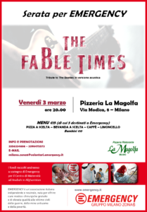 The Fable Times Live @La Magolfa_3marzo2017