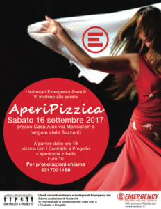 Clicca per scaricare la locandina Locandina Emergency PIZZICA